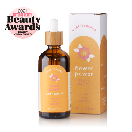 Gėlių galia kūno aliejus