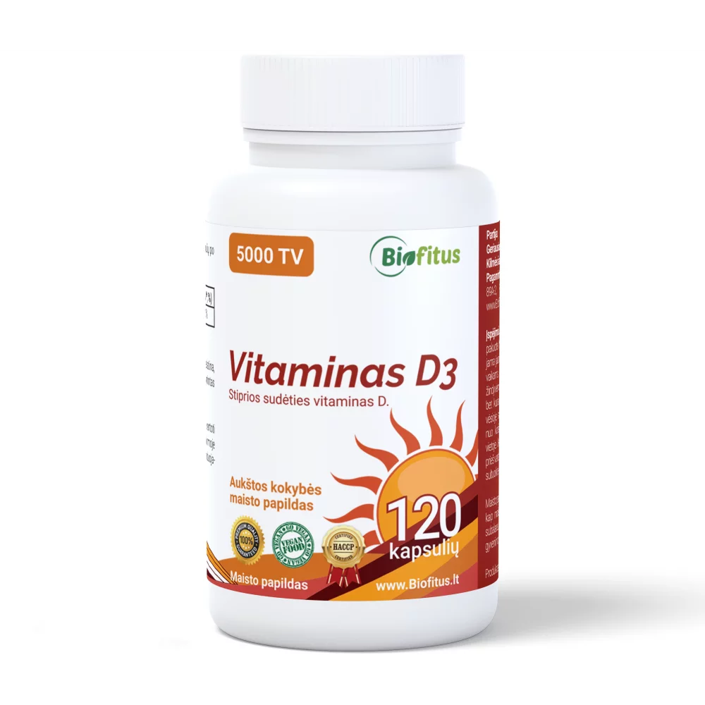 Vitaminas D 5000