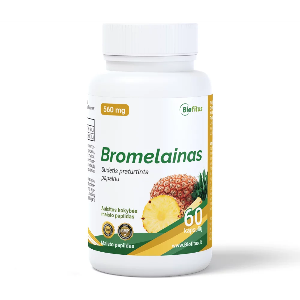 Bromelainas