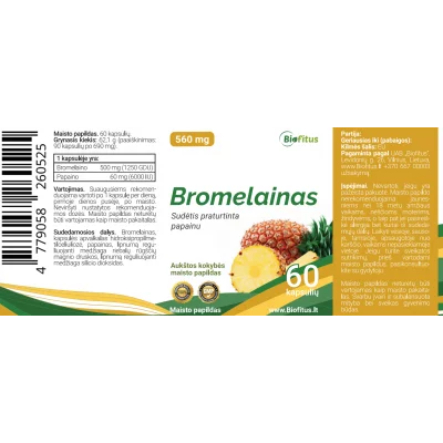 Bromelainas