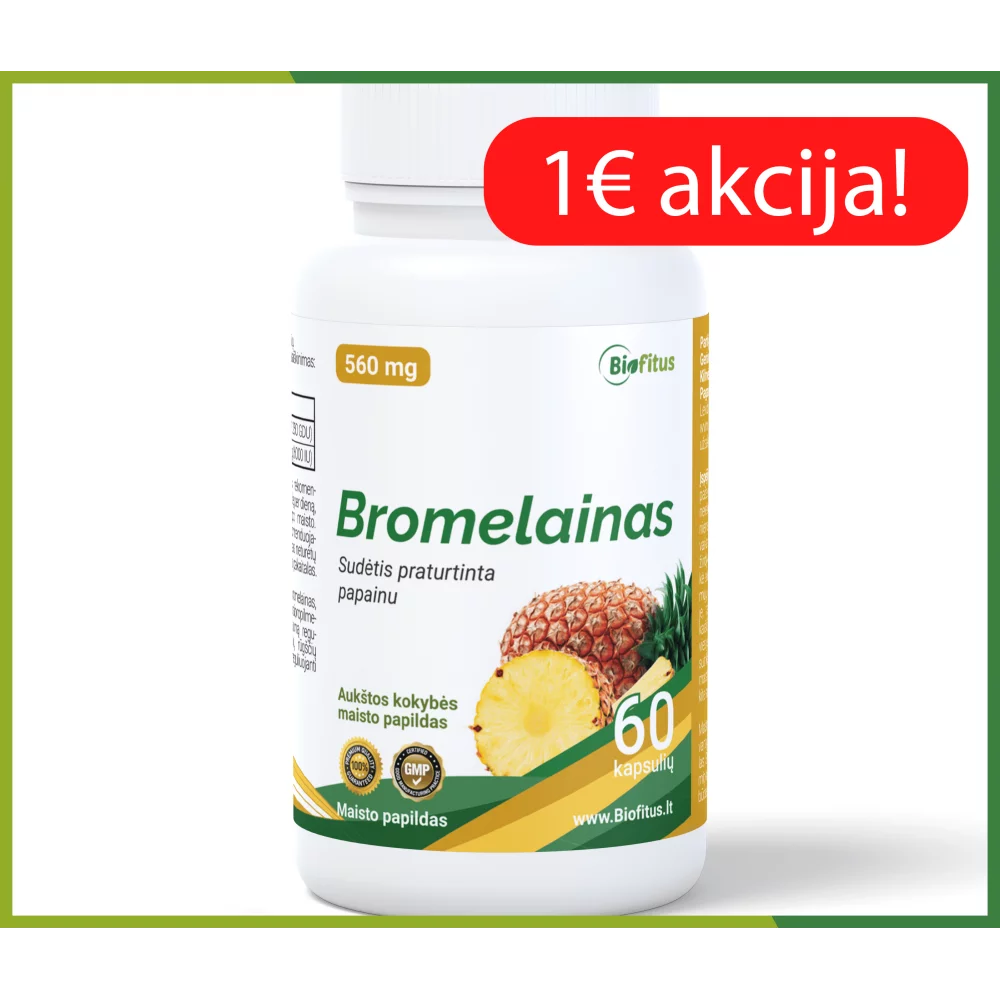 Bromelainas