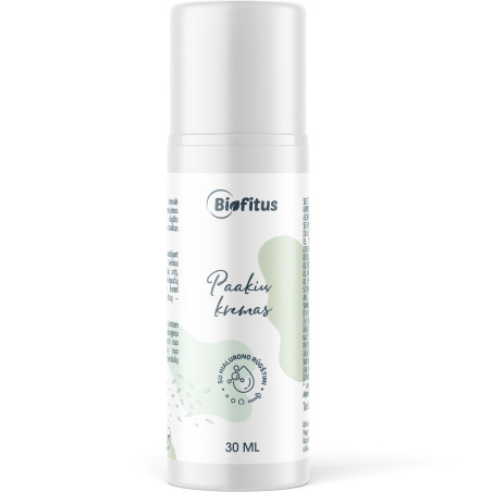 Paakių kremas su Hialurono rūgštimi