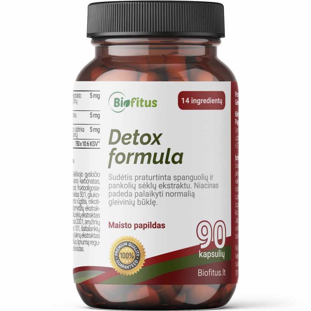 Detox formulė virškinimui