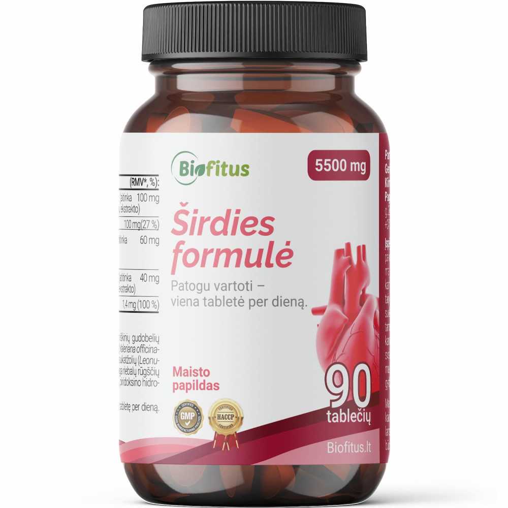 Geriausi vitaminai širdžiai, širdies veiklai pirkti