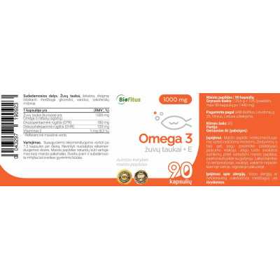 Omega 3 pirkti Lietuvoje
