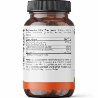 Žuvų taukai Omega 3 kapsulės