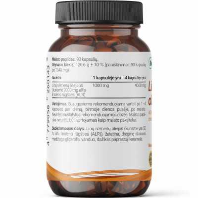 Linų sėmenų kapsulės pirkti