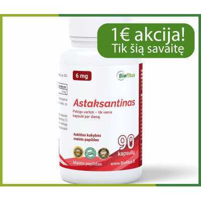 Astaksantinas pirkt internetu