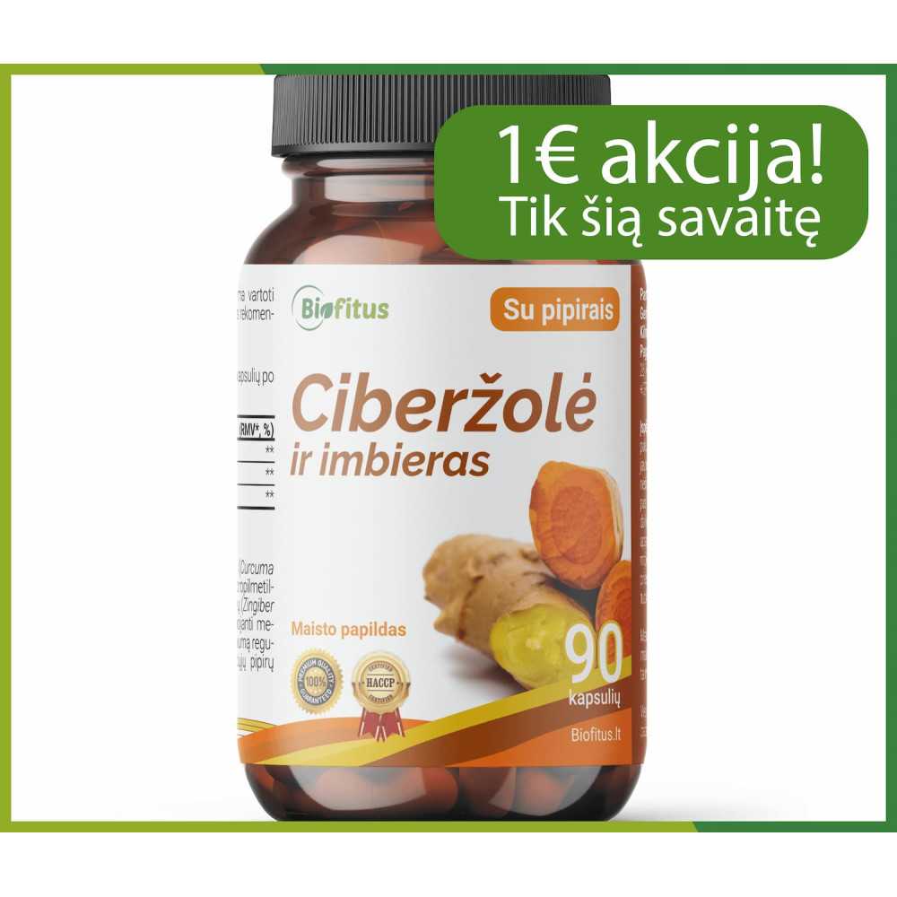 Ciberžolė imunitetui pirkt internetu