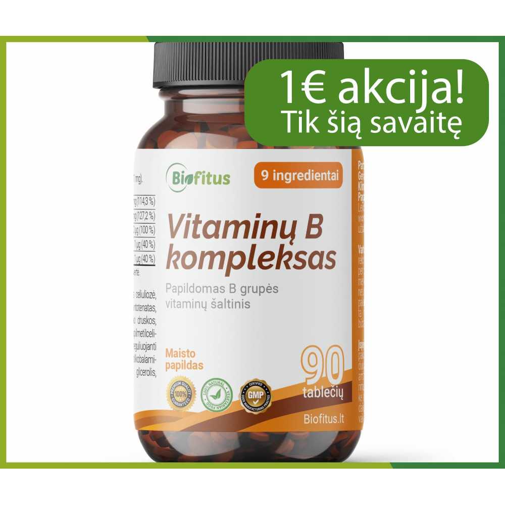 B grupės vitaminai pirkt internetu