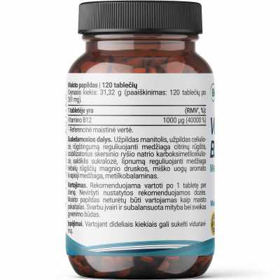 perkamiausias B12 vitaminas