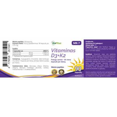 vitamino d ir k kapsulės viename pirkti