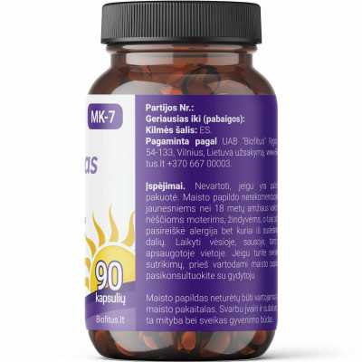 vitamaminas k ir d kaina kapsulės