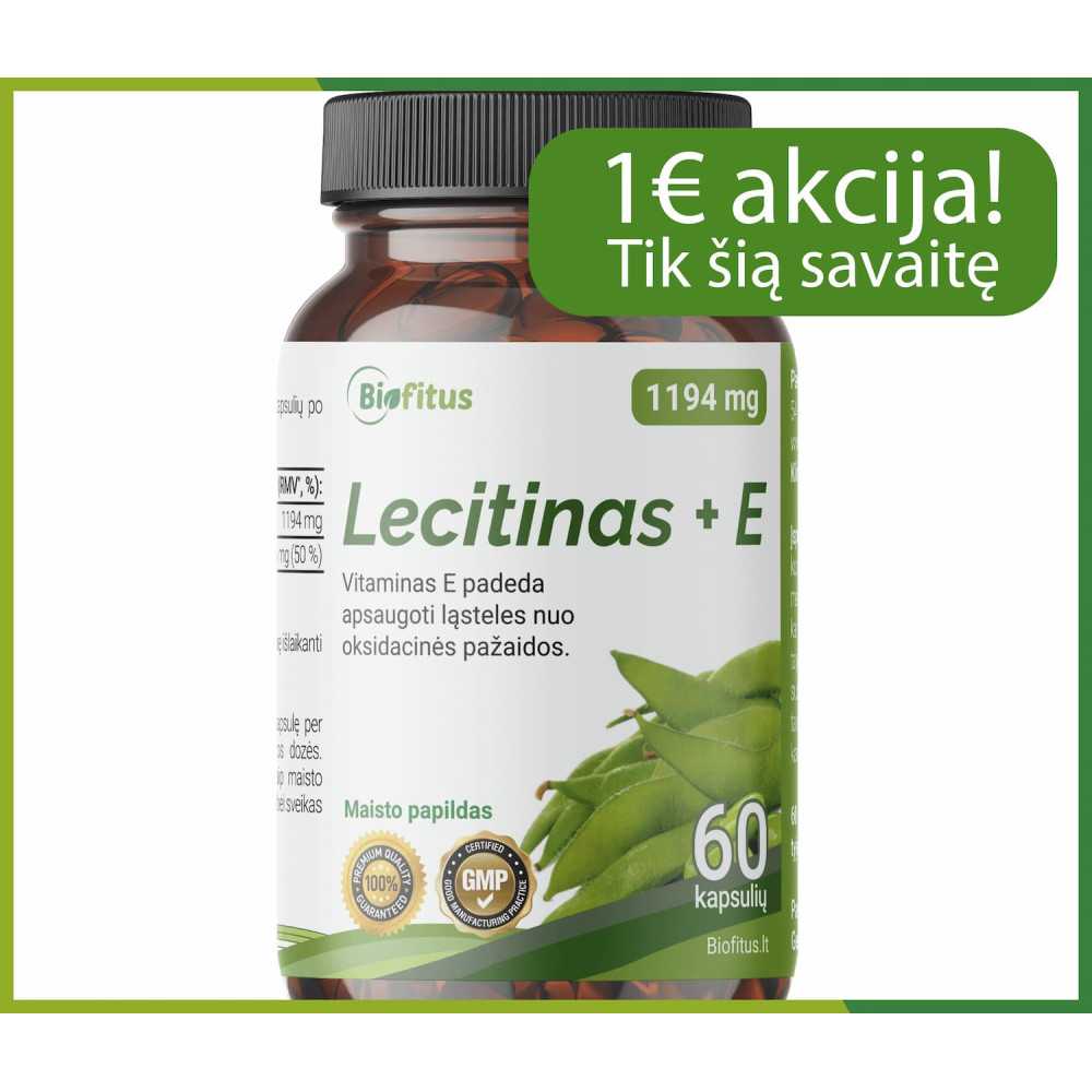 Geriausias lecitinas kapsulėse pirkti Lietuvoje online