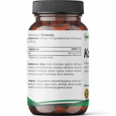 kalio maisto papildas