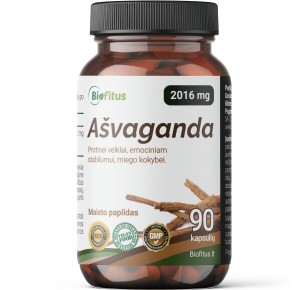 geriausia Ašvaganda kapsulėse