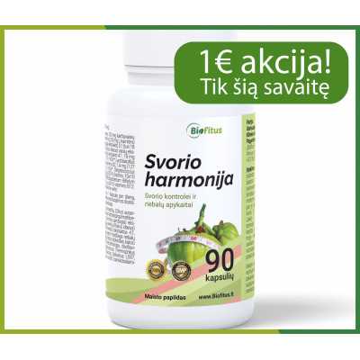 Svorio metimui papildas pigiau