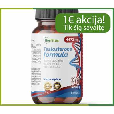 vyrams testosterono maisto papildas pigiau pirkti Lietuvoje