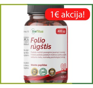 Folio rūgštis vitaminas pirkti