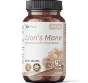 lion's mane maisto papildas pirkti