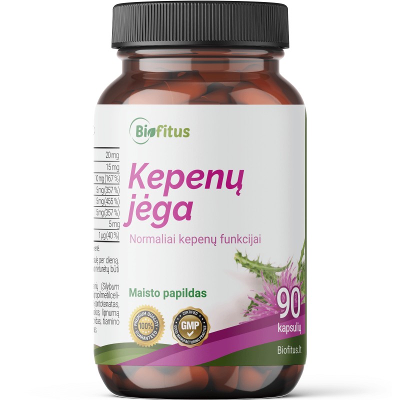 geriausias maisto papildas kepenims