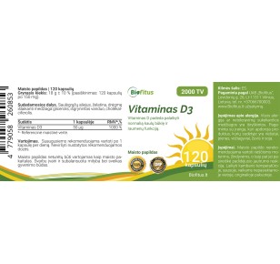 geriausias vitaminas d