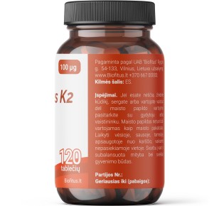 geriausias vitaminas k2