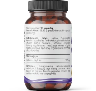 hialurono rūgštis odai