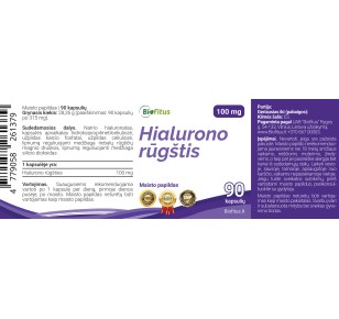 geriausia hialurono rūgštis pirkti Lietuvoje