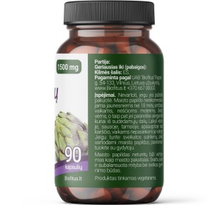 pirkti artišoko maisto papildą