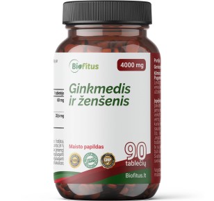 ginkmedis ir ženšenis