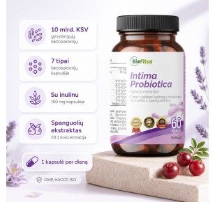 probiotikai moterims