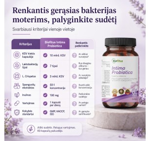 geriausi probiotikai moterims