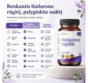 geriausia hialurono rūgštis