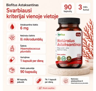 geriausias Astaksantinas