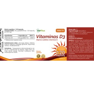 vitaminas d 5000 pirkti