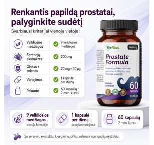 pirkti prostatai maisto papildą Lietuvoje