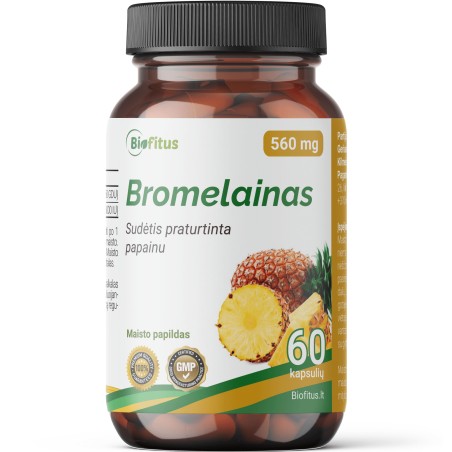 Bromelainas 500