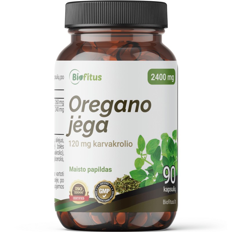 Oregano kapsulės