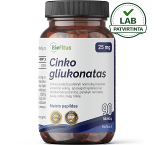 Cinkas tabletėse