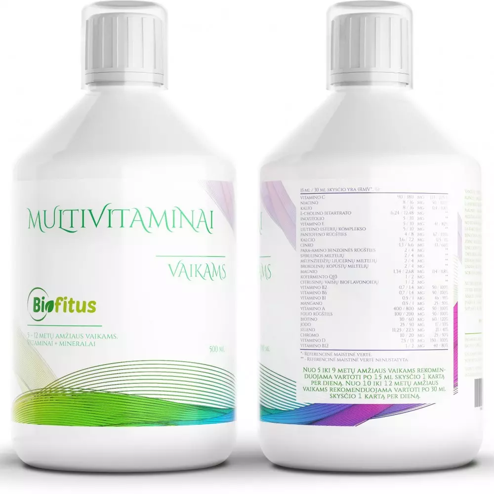 Vitaminai Vaikams Biofitus 6054