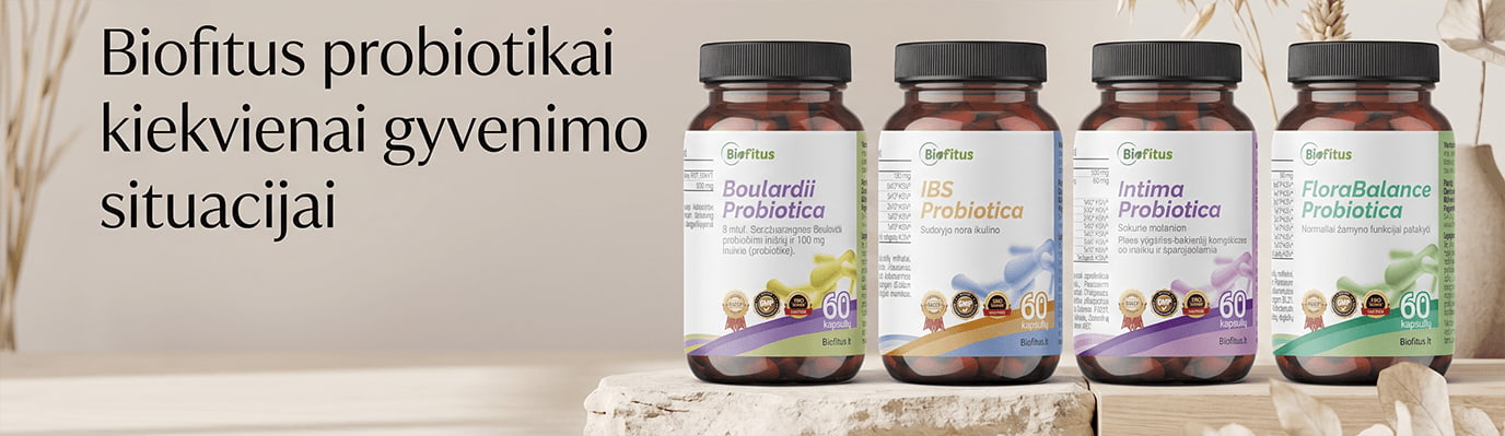 Geriausi probiotikai
