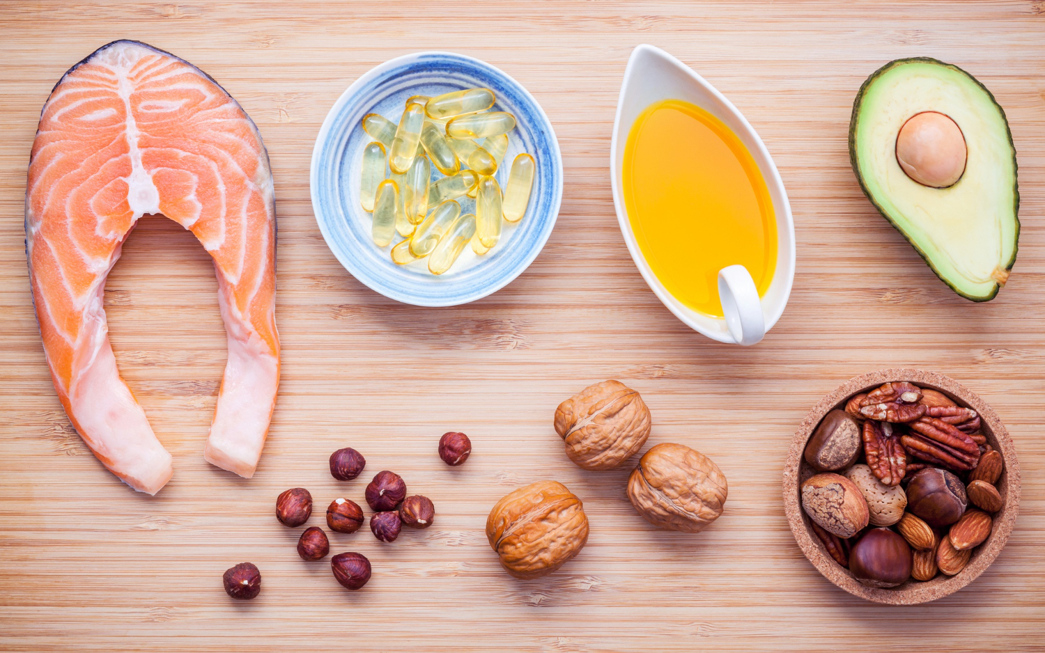 Omega-3 ir omega-6 riebalų rūgščių šaltiniai maiste