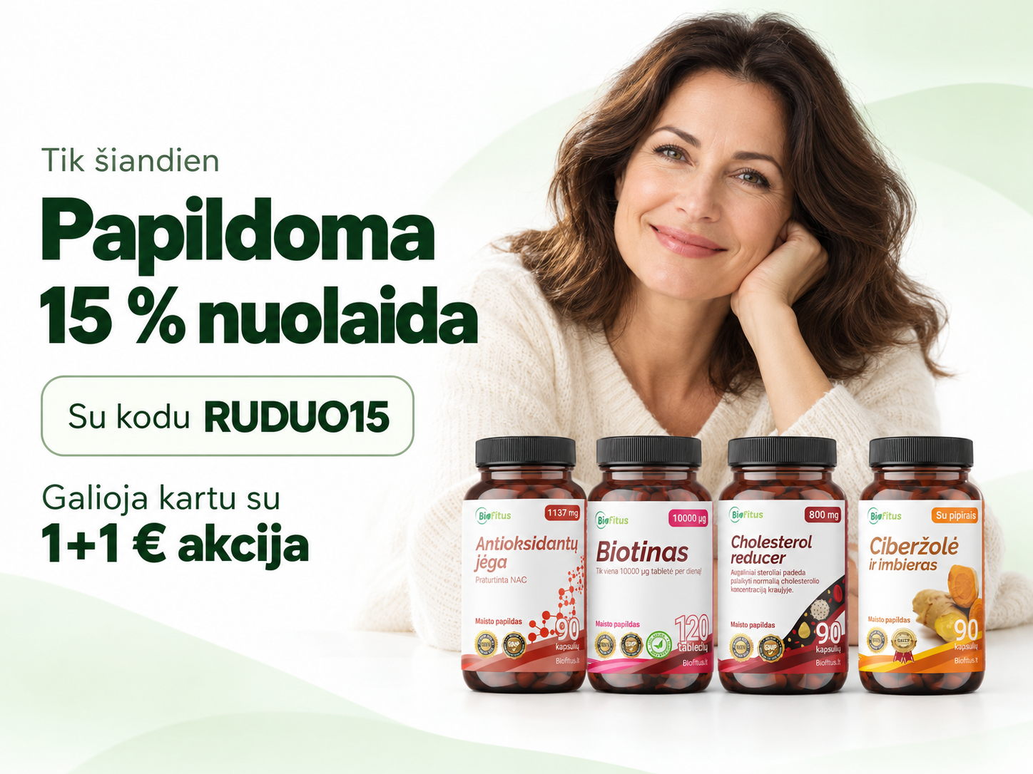 Tik siandien nuolaida